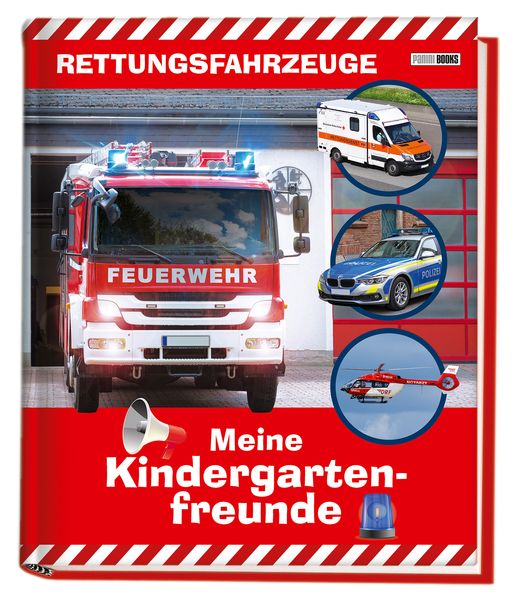 Rettungsfahrzeuge: Meine Kindergartenfreunde, Gebundene Ausgabe von Panini, Panini, 9783833241437