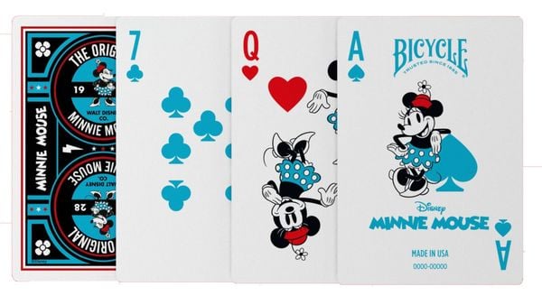 Produktbild: Bicycle Disney Classic Minnie Mouse (Designer Spielkarten, Poker, Skat...)