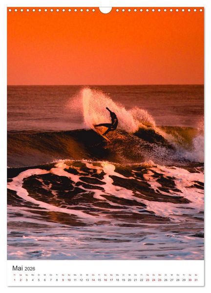 Produktbild: Surfen - Auf der perfekten Welle. (Wandkalender 2026 DIN A3 hoch), CALVENDO Monatskalender