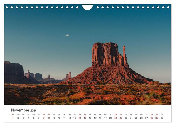 Produktbild: Arizona - Grand Canyon State (Wandkalender 2026 DIN A4 quer), CALVENDO Monatskalender