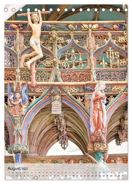 Produktbild: Credo de Bretagne, das bretonische Glaubensbekenntnis (Tischkalender 2027 DIN A5 hoch), CALVENDO Monatskalender