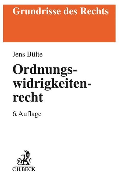 Ordnungswidrigkeitenrecht