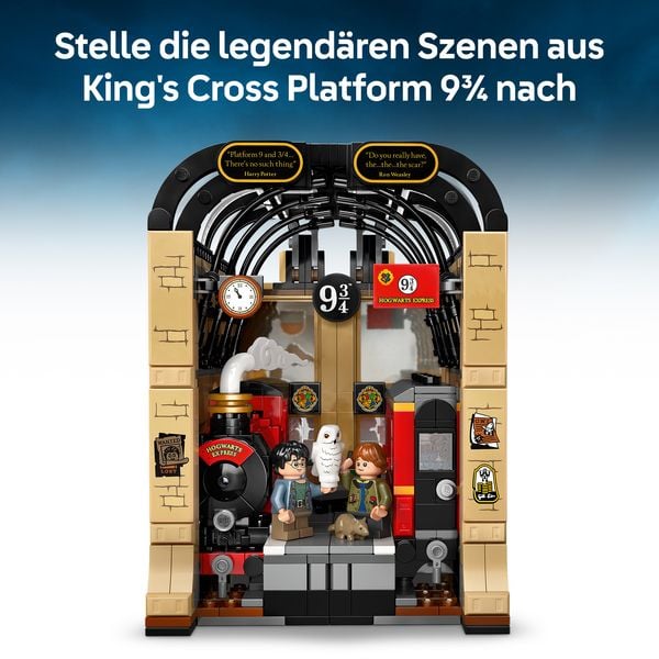 Produktbild: LEGO Harry Potter Buchst&uuml;tze: Hogwarts Express - Spielzeug Zug - 76450