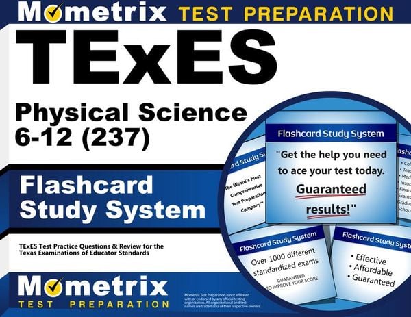 Produktbild: TExES Physical Science 6-12 (237) Flashcard Study System
