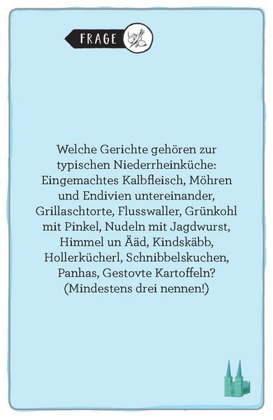 Produktbild: Niederrhein. Das Heimat-Quiz