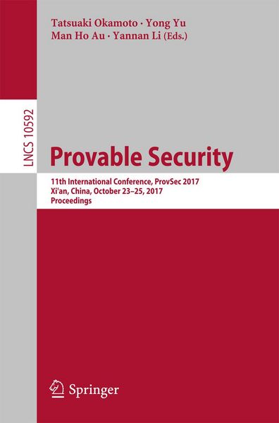 Produktbild: Provable Security