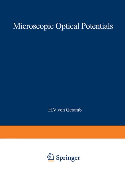 Produktbild: Microscopic Optical Potentials