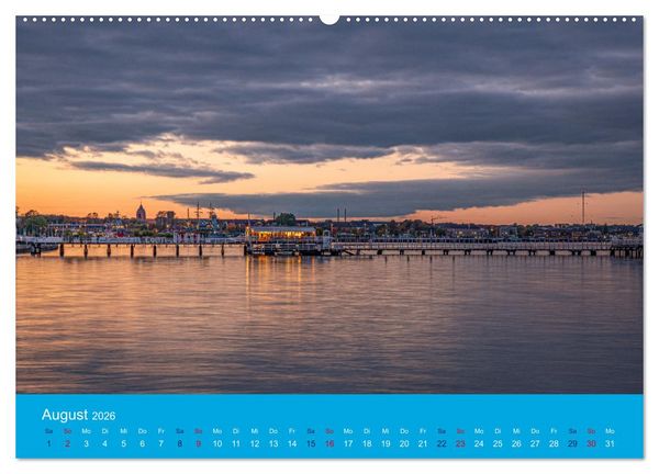 Produktbild: An der Kieler F&ouml;rde (Wandkalender 2026 DIN A2 quer), CALVENDO Monatskalender