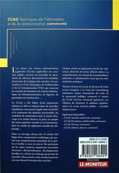 Produktbild: Ccag techniques de l information