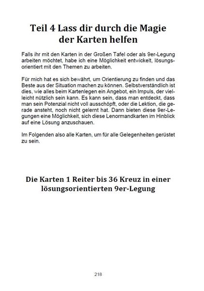 Produktbild: Zahlenmagie und Liebeszauber mit den Lenormandkarten