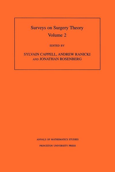 Produktbild: Surveys on Surgery Theory, Volume 2