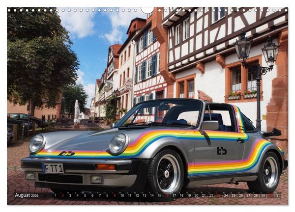 Produktbild: Ein Porsche muss es schon sein! (Wandkalender 2026 DIN A3 quer), CALVENDO Monatskalender