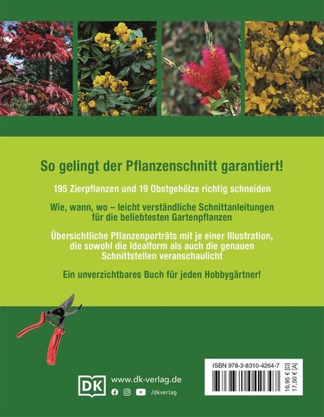 Produktbild: Gartenwissen Pflanzenschnitt