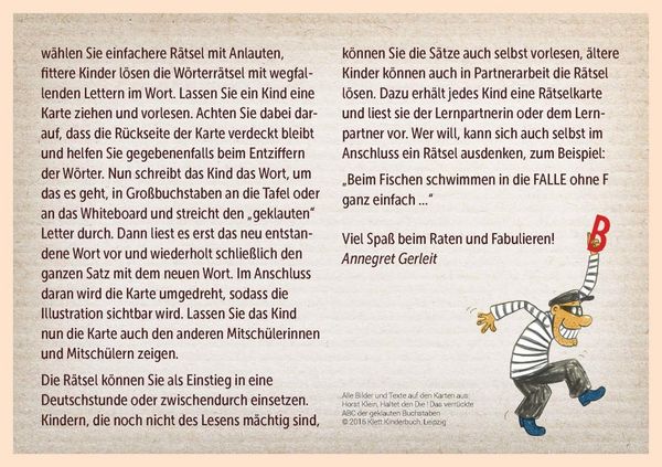 Produktbild: Haltet den Die ! Das verr&uuml;ckte ABC mit 26 geklauten Buchstaben