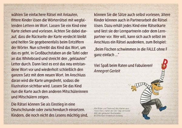 Haltet den Die ! Das verrückte ABC mit 26 geklauten Buchstaben