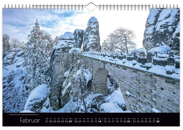 Produktbild: Kalender Faszinierende S&auml;chsische Schweiz 2027