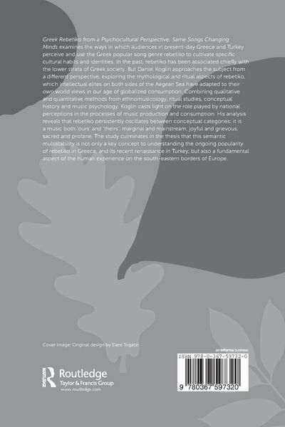 Produktbild: Greek Rebetiko from a Psychocultural Perspective