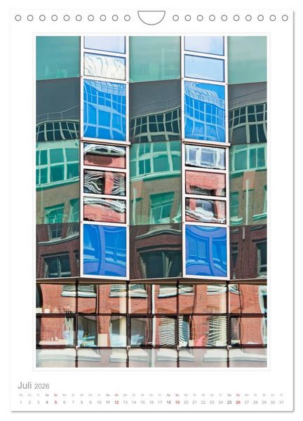 Produktbild: Spiegelungen in der Architektur (Wandkalender 2026 DIN A4 hoch), CALVENDO Monatskalender