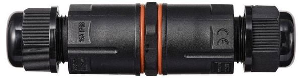 Produktbild: Sygonix SY-6748354 Kabelverbinder mit Steckklemmen, witterungsbest&auml;ndig (&Oslash; x L) 28 mm x 112 mm 1 St.
