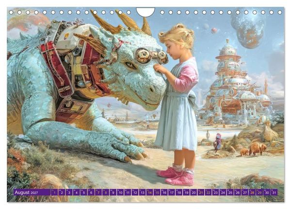 Produktbild: Meine verr&uuml;ckte Welt - Kinderwelten (Wandkalender 2027 DIN A4 quer), CALVENDO Monatskalender