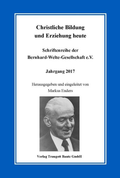 Produktbild: Christliche Bildung und Erziehung heute