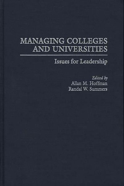 Produktbild: Managing Colleges and Universities