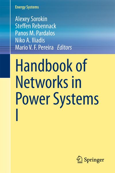 Produktbild: Handbook of Networks in Power Systems I