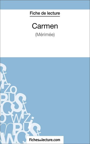 Produktbild: Carmen de Prosper M&eacute;rim&eacute;e (Fiche de lecture)