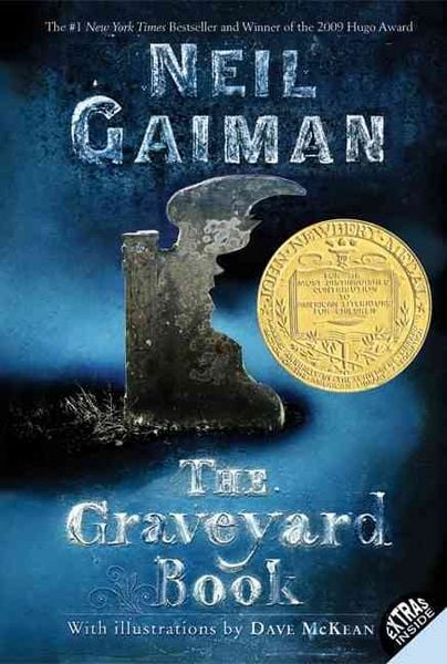 The Graveyard Book, Taschenbuch von Neil Gaiman, Harper Collins Publ. USA, 978-0-06-053094-5