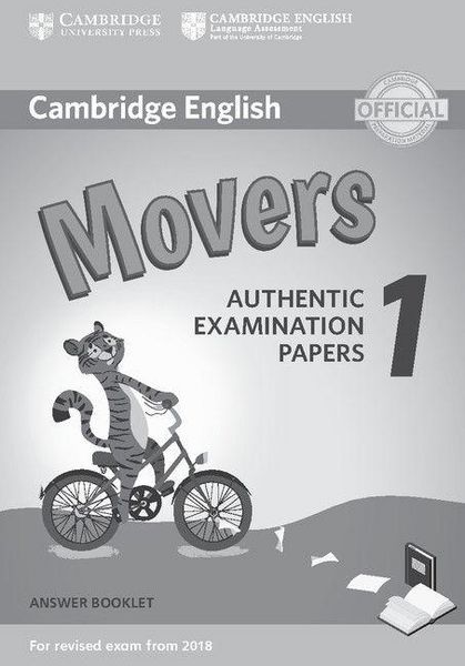 Produktbild: Cambridge English Movers 1 for Revised Exam from 2018 Answer Booklet