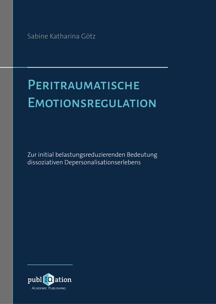 Produktbild: Peritraumatische Emotionsregulation