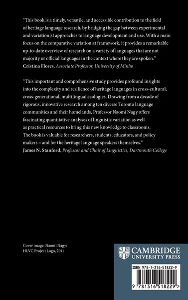 Produktbild: Heritage Languages