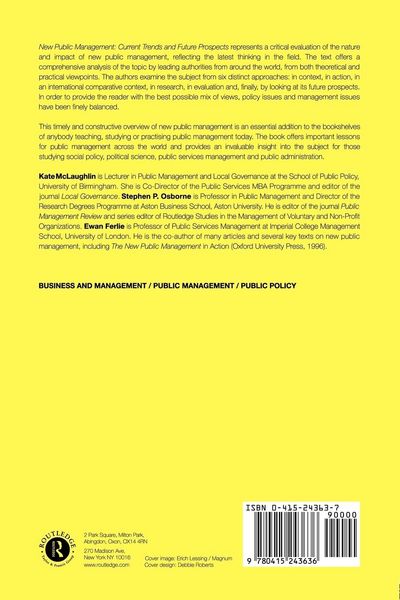 Produktbild: New Public Management