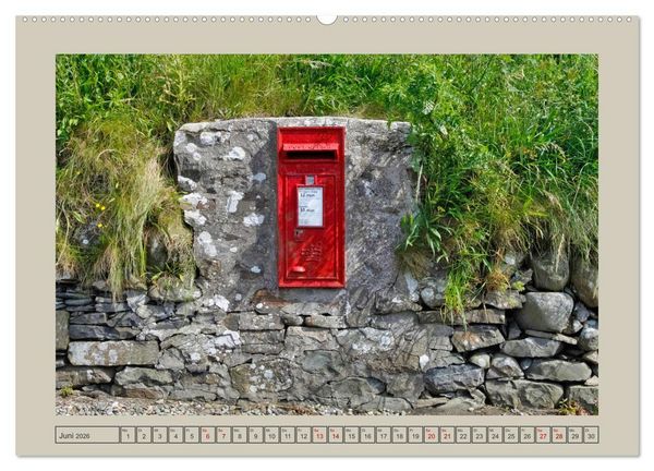 Produktbild: Sie haben Post - Briefk&auml;sten in Schottland (Wandkalender 2026 DIN A2 quer), CALVENDO Monatskalender