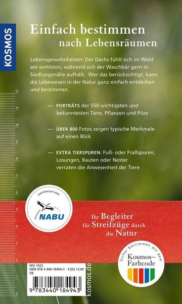 Produktbild: Kosmos-Naturf&uuml;hrer f&uuml;r unterwegs