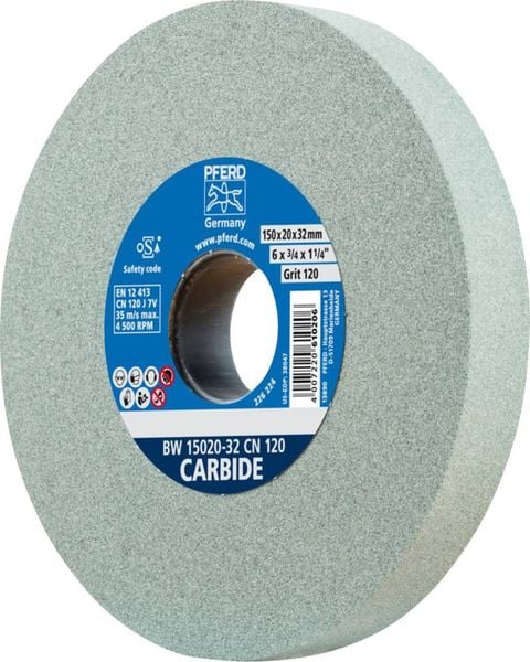 Produktbild: PFERD TOOLS 39008425 Schleifbockscheibe Durchmesser 150mm 120 1St.