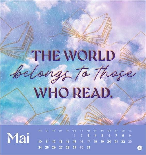 Produktbild: Book Lover Postkartenkalender 2027 - Postkarten f&uuml;r Buchverliebte
