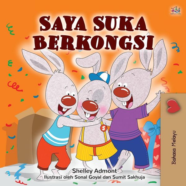Produktbild: I Love to Share (Malay Children's Book)