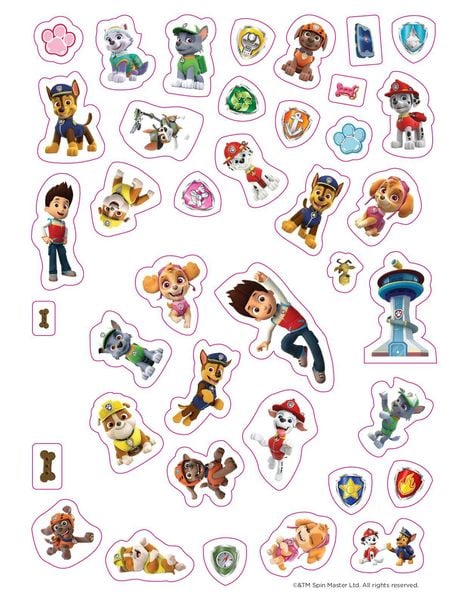 Produktbild: PAW Patrol 555 Sticker