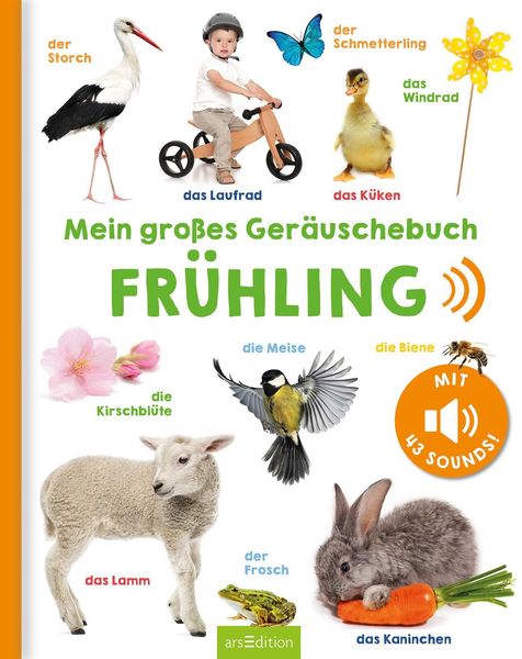 Produktbild: Mein gro&szlig;es Ger&auml;uschebuch &ndash; Fr&uuml;hling