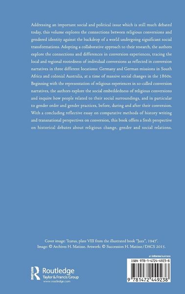 Produktbild: Gender and Conversion Narratives in the Nineteenth Century