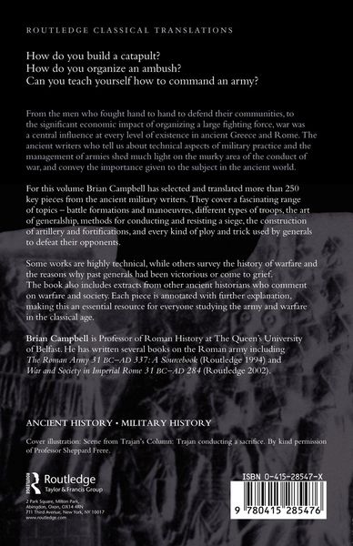 Produktbild: Greek and Roman Military Writers