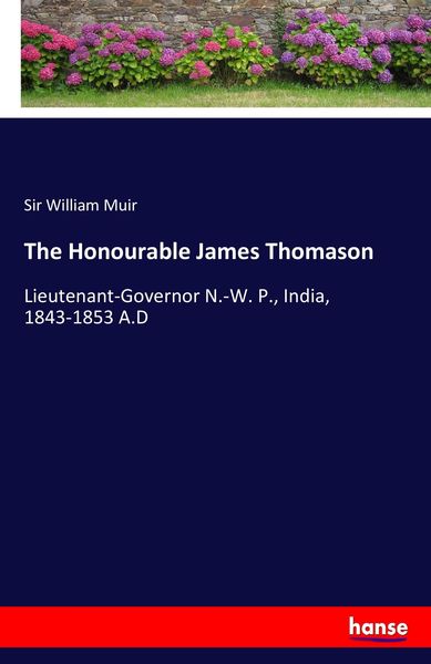 Produktbild: The Honourable James Thomason