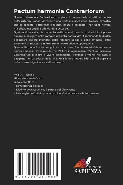 Produktbild: Pactum harmonia Contrariorum