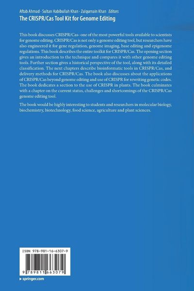 Produktbild: The CRISPR/Cas Tool Kit for Genome Editing