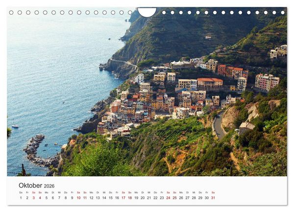 Produktbild: Einzigartige Momente in Italien. (Wandkalender 2026 DIN A4 quer), CALVENDO Monatskalender