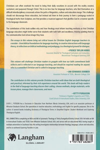 Produktbild: Thinking Theologically about Language Teaching