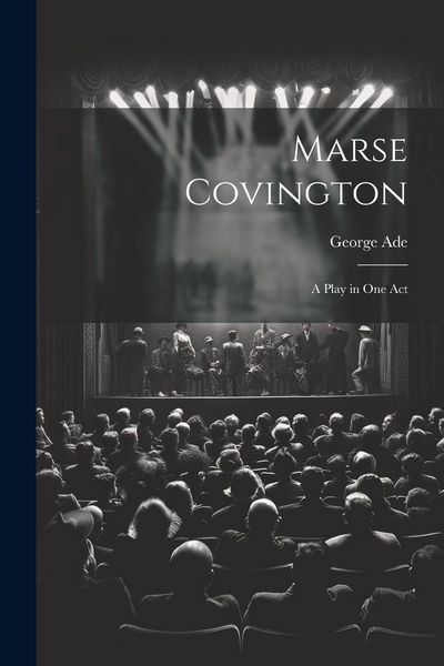 Produktbild: Marse Covington: A Play in One Act