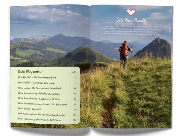 Produktbild: K&uuml;mmerly+Frey Raus und Wandern Panoramawege &ndash; Wanderf&uuml;hrer