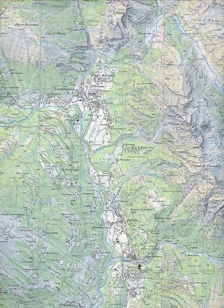 Produktbild: Swisstopo 1 : 25 000 Olivone